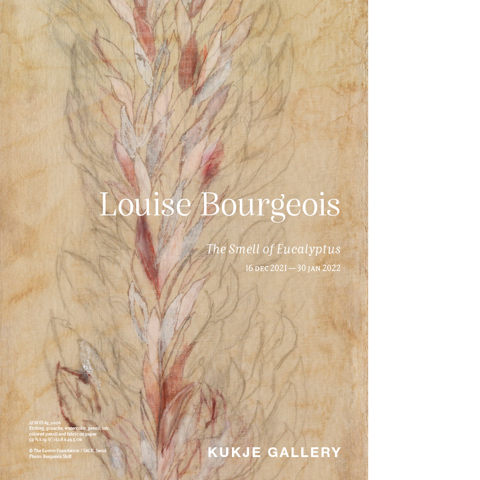 2019  Louise Bourgeois: Ode to Forgetting, From the Collections