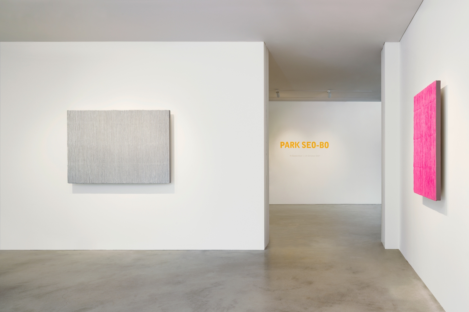 Park Seo-bo holds second solo exhibition at Kukje Gallery
